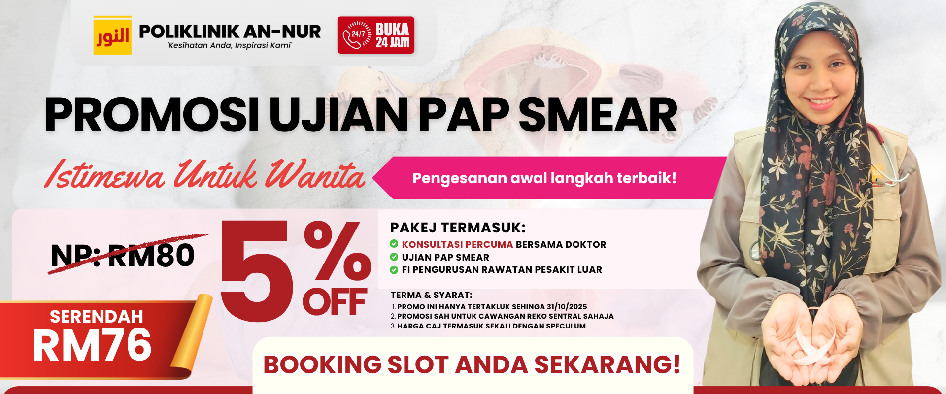 Banner Antenatal - An-Nur